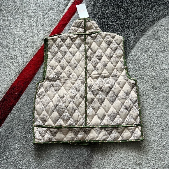 Entro Floral Quilted Boho Vest - Picture 3 of 3
